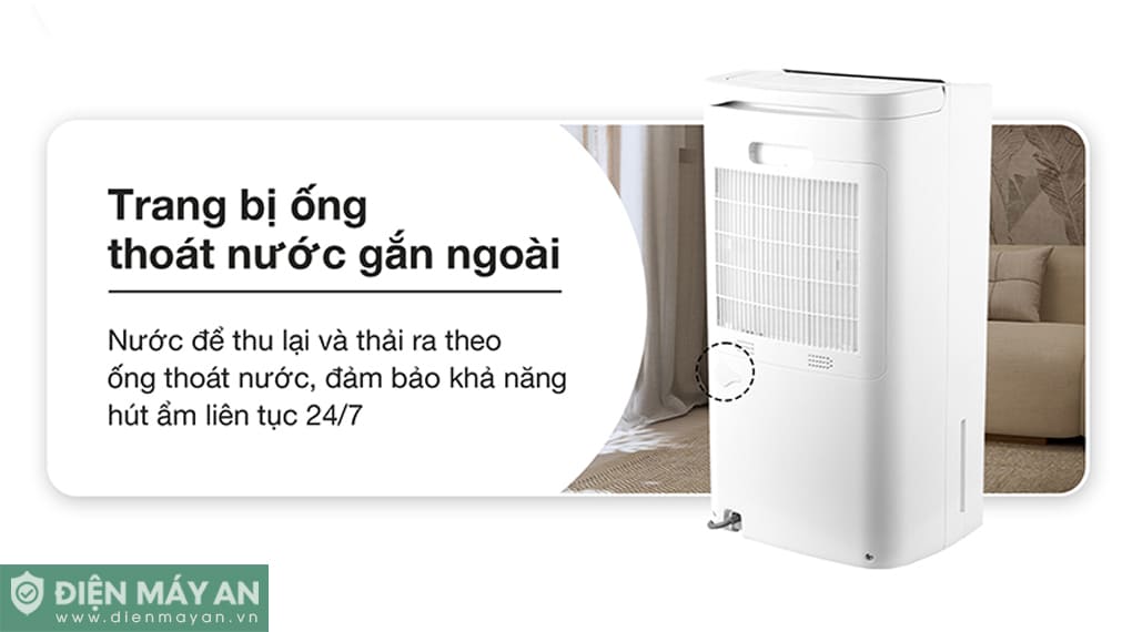 Máy hút ẩm Lumias D6S-26L - 90m2